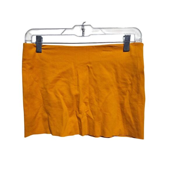 Sky to Moon Mini Skirt Womens Size Small Orange Side Zipper (943) - Picture 1 of 6
